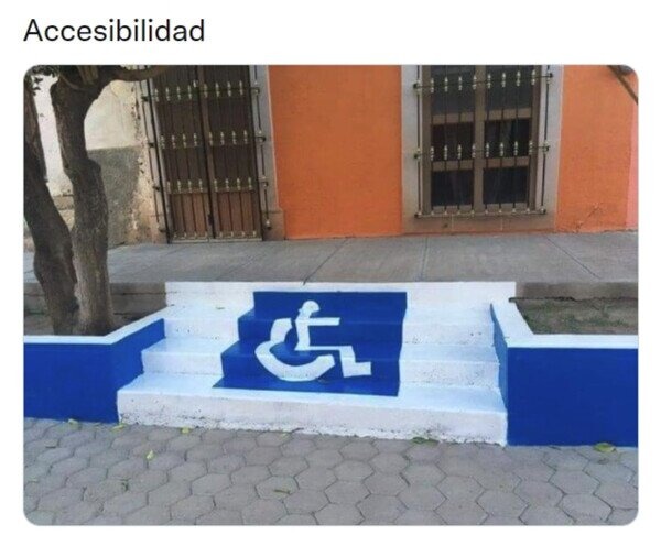 Accesibilidad - meme