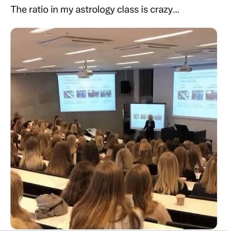 Astrology class - meme