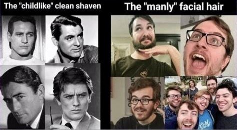 I actually went for a shave the other day, it was rather nice. - meme