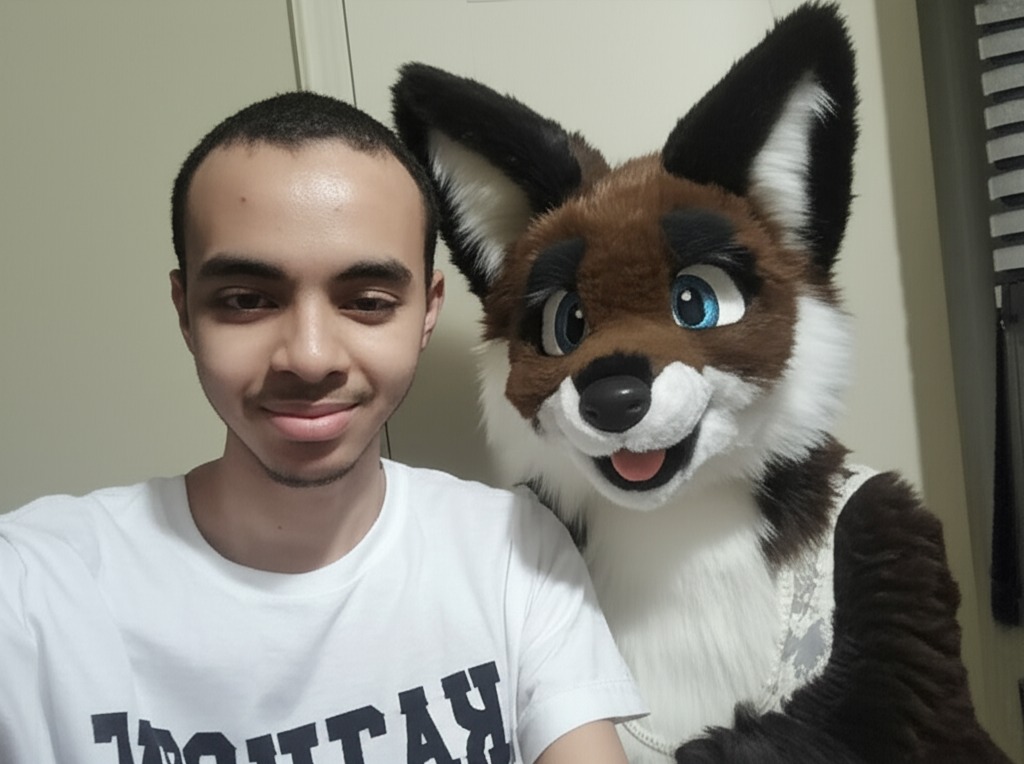 FurrAnas la pone con una fursuiter cfffff - meme