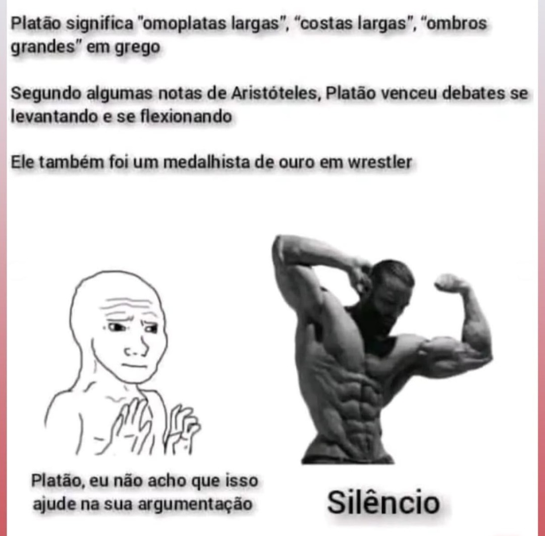 O Shape fala por mim - meme
