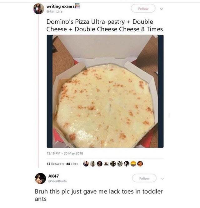 Ultra cheese pizza - meme