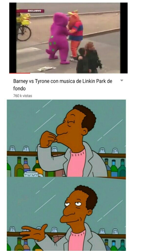 Ramos para Barney - meme