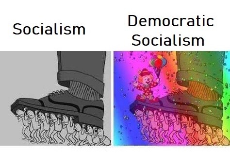 Socialism with sparkles - meme