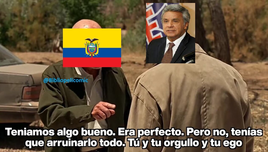 Ecuador antes de la Traicion de Lenin Moreno, Teniamos algo Bueno. - meme