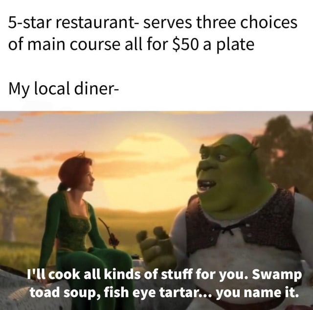 My local diner - meme