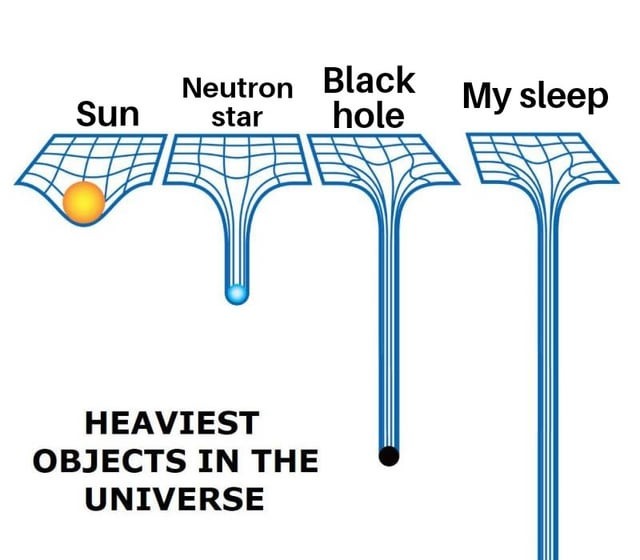 heaviest objects in the universe - meme