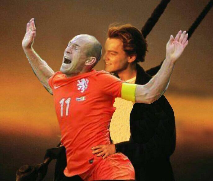 Titanic avec Robben - meme