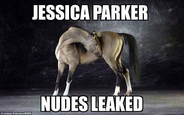 sarah jessica parker nudes also got leaked - meme