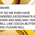 About deodorants