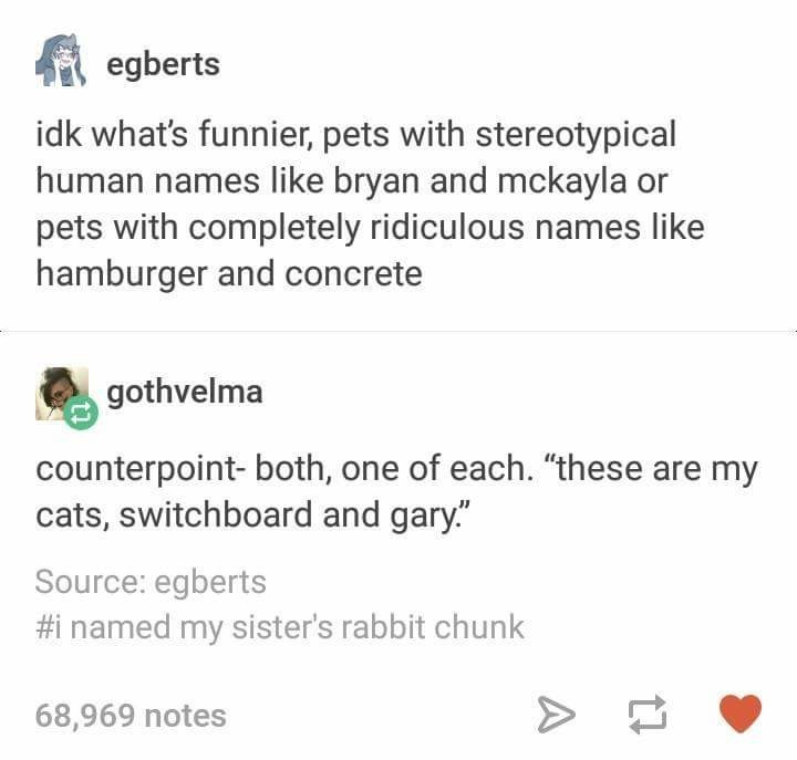 Perfect names - meme