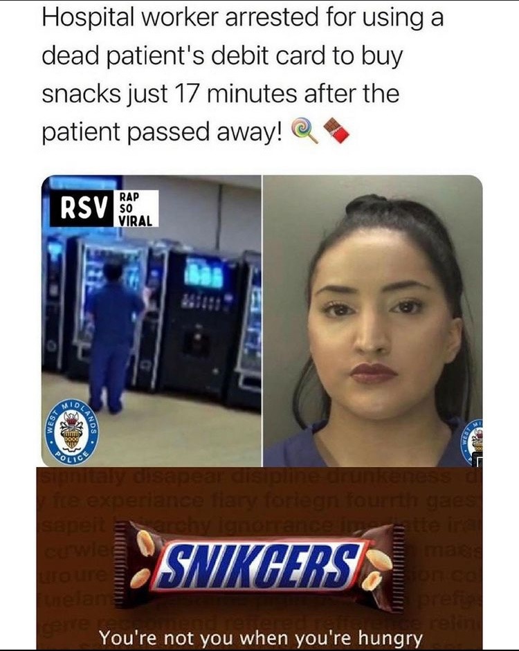 snickers - meme