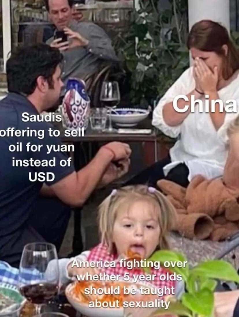 China vs US politics - meme