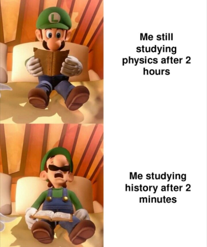 I like physics - meme