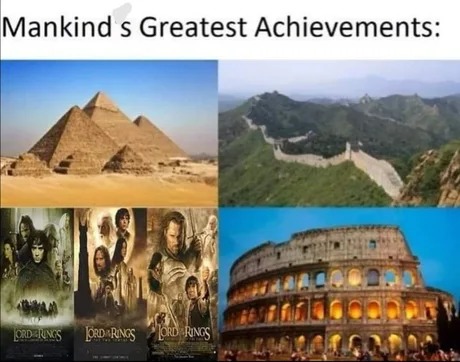 Mankind s greatest achievements - meme