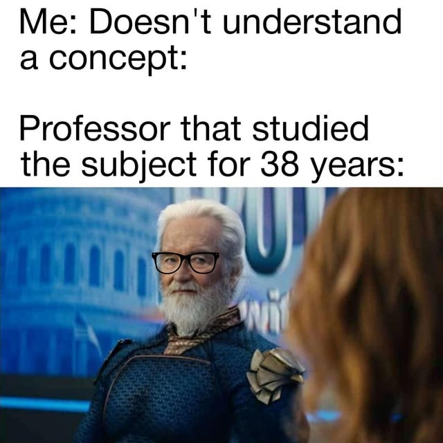 Professor meme