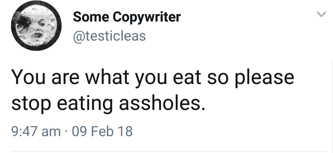 Eating ass is the reason this world is going down the drain - meme