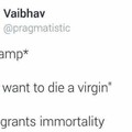 Don't die a virgin