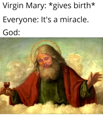 It's a miracle - meme