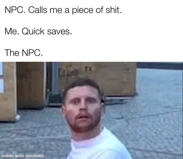 Quick saving - meme