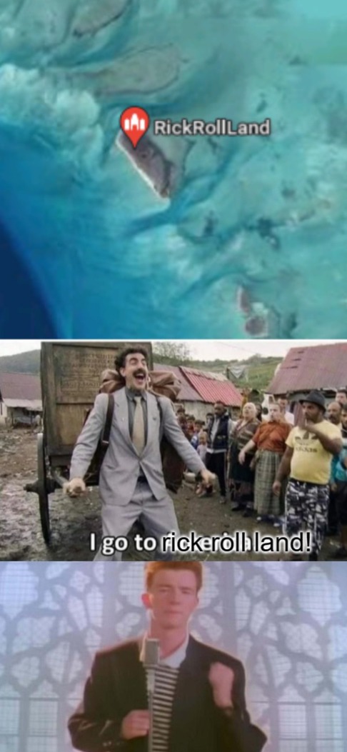 Rickrollland - meme