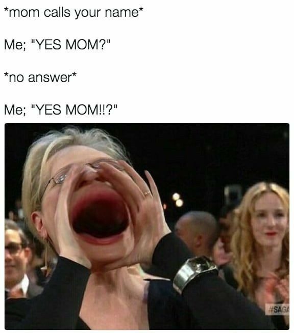 Yes mom - meme