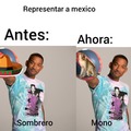 Representar a mexico