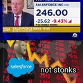Salesforce stocks meme