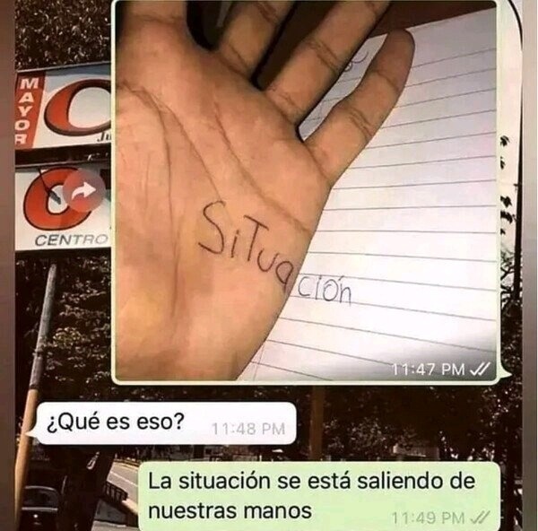 LA SITUACIOOOON - meme