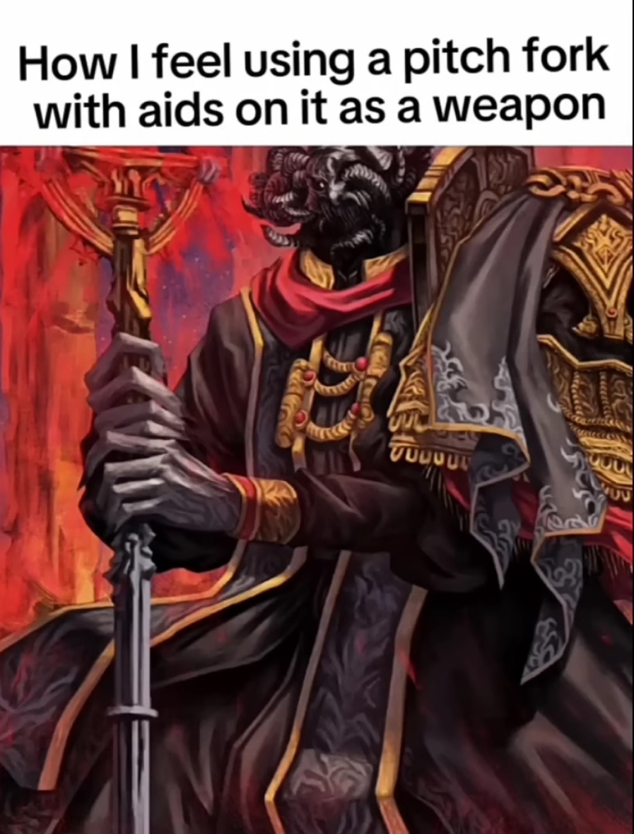 disgustingly powerful - meme