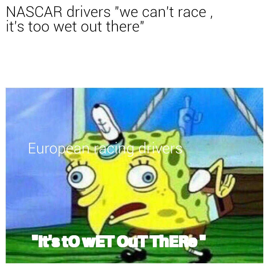 When in doubt, go flat out - meme