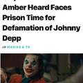 Amber Heard faces prison time for defamation of Johnny Depp