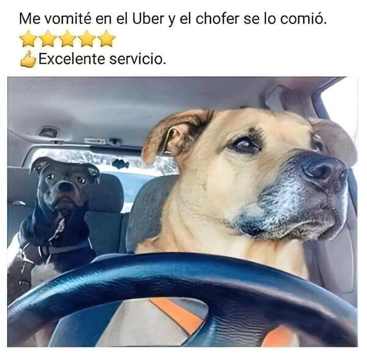 El mejor uber - meme