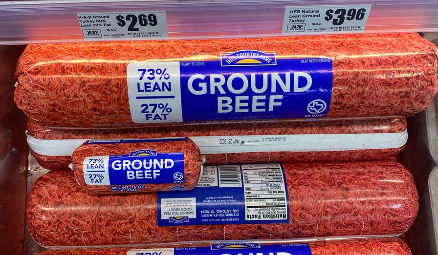 You vs the ground beef she tells you not to worry about - meme