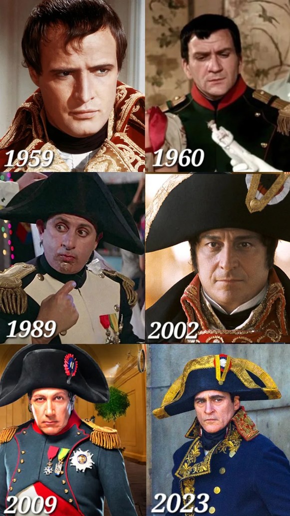 Evolution of Napoleon - meme