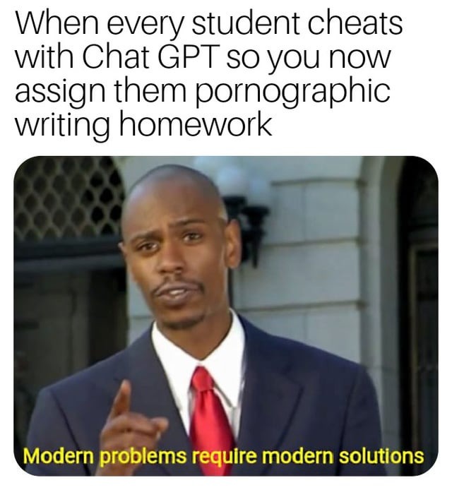 ChatGPT problems - meme