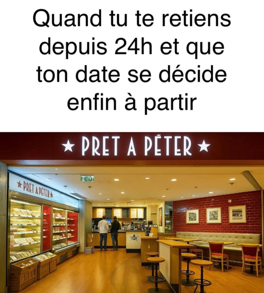 24h en mode silencieux. Le date part. Le pet sort - meme