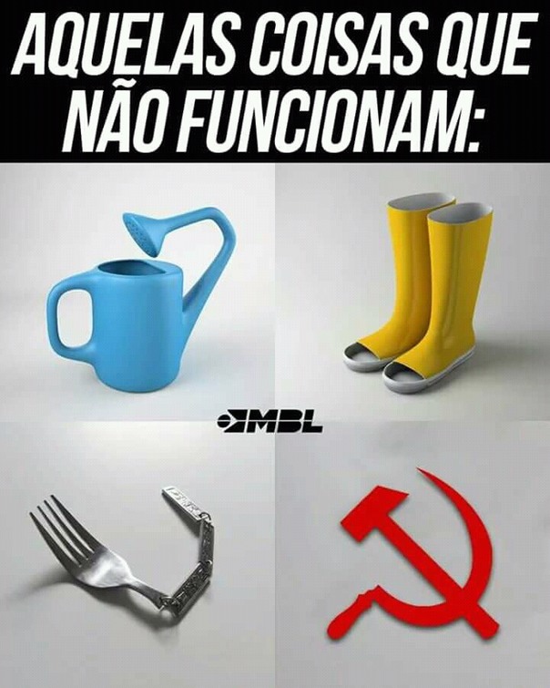 Uma vez comunista, sempre comunista - meme