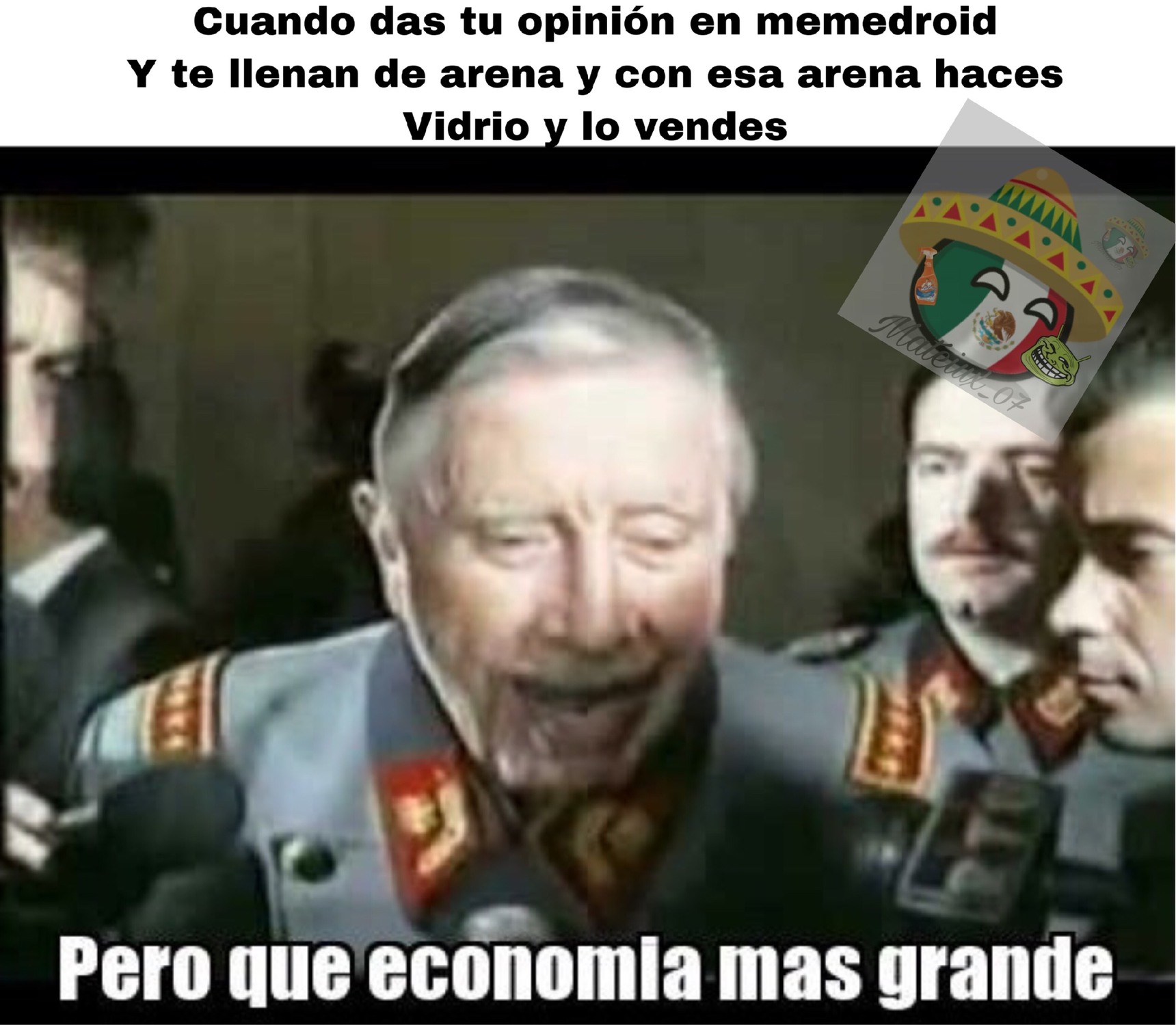 nuestra economía está grande - meme