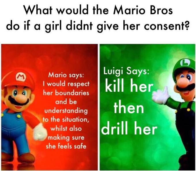 OK Luigi - meme