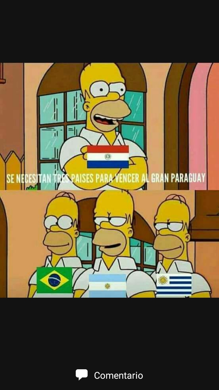 Pobre Paraguay - meme