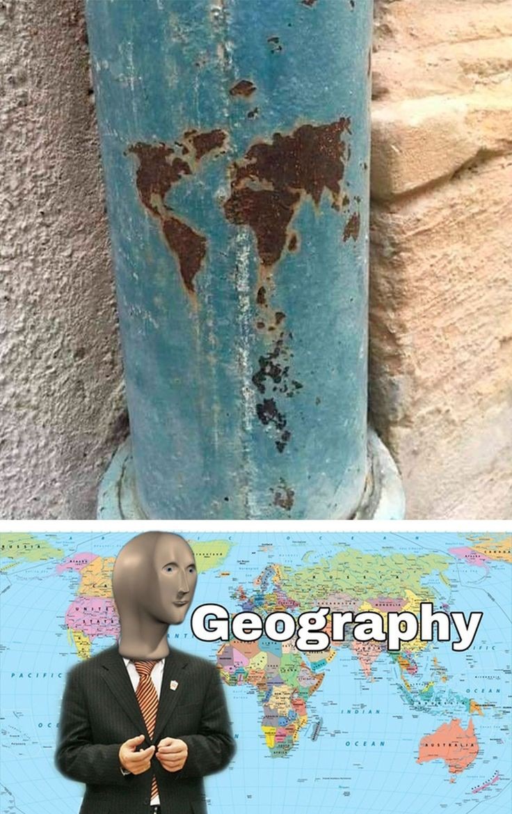 meme de stonks geografía
