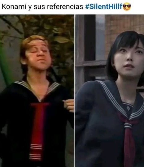 Konami y sus referencias a silent hill - meme