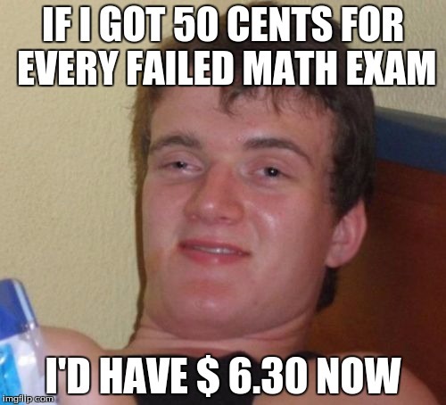 I only took 2 test 8 times - meme