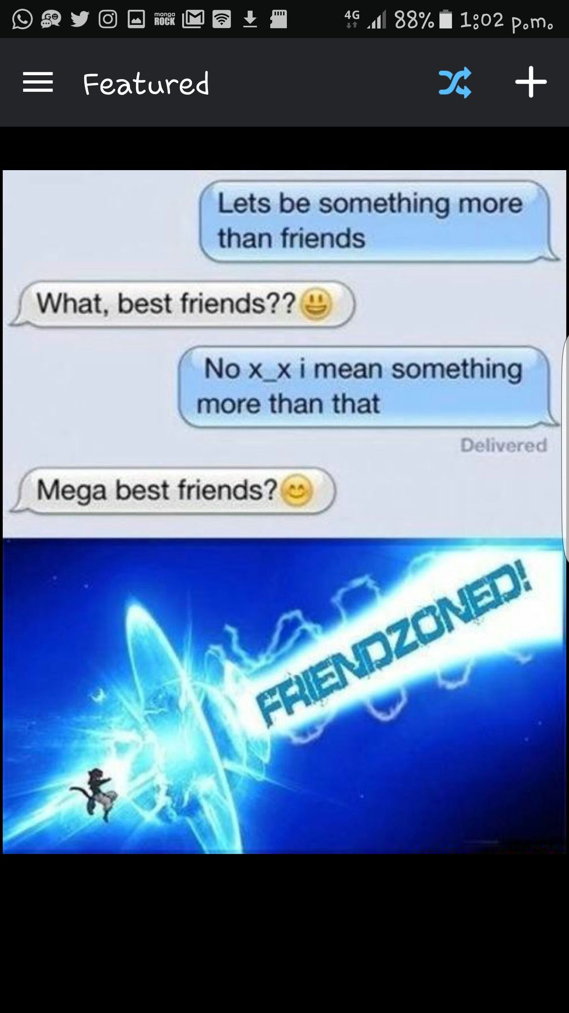 Super Saiyan best friend - meme