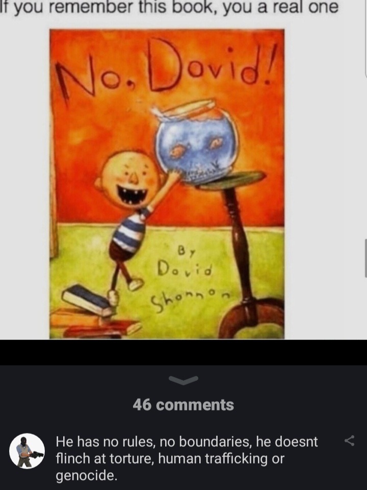 No David - meme