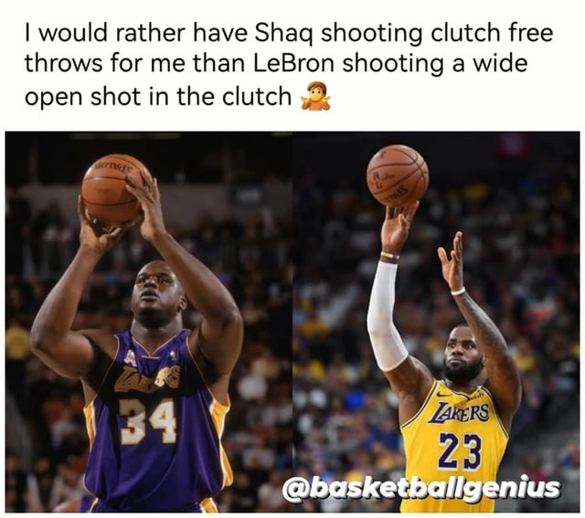 Lebron Lakers vs Nuggets meme