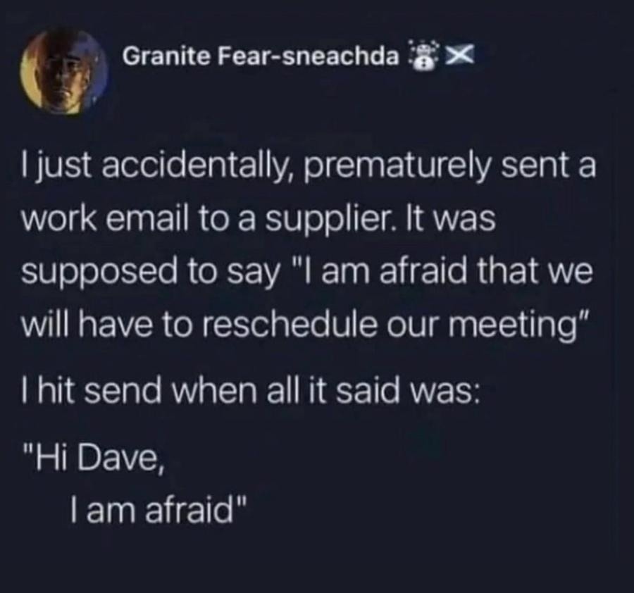 Afraid - meme