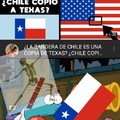 Es cierto, las banderas de Chile y la de Texas son muy parecidas