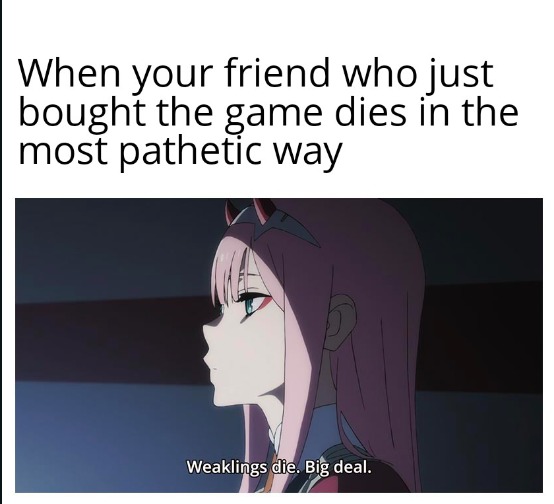 Saddest video game death? - meme